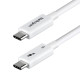 STARTECH.COM - StarTech.com Cable Thunderbolt 5 Certificado de 80cm - 80Gbps/120Gbps